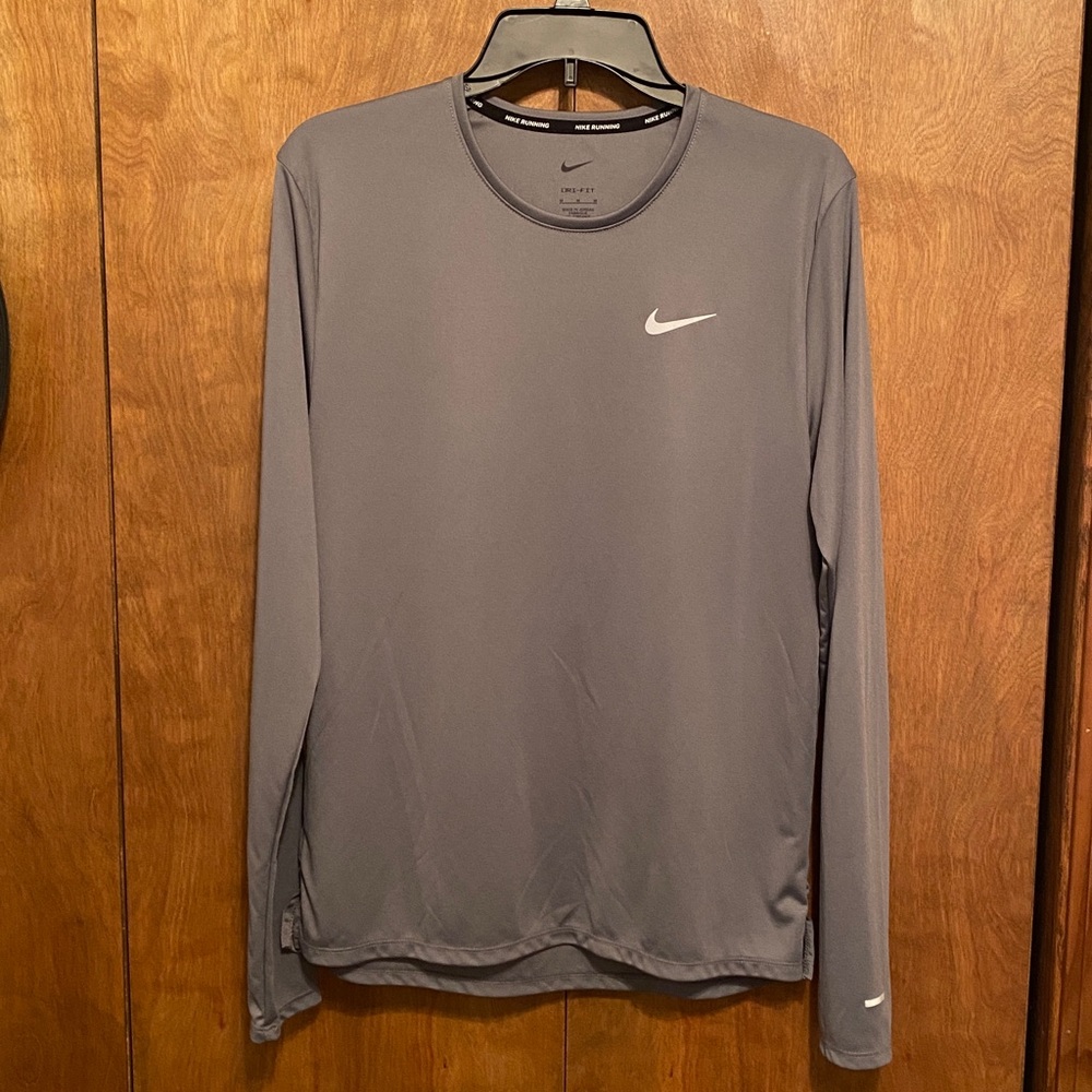 Nike Dri -Fit Grey  Long Sleeve Tee Women’s